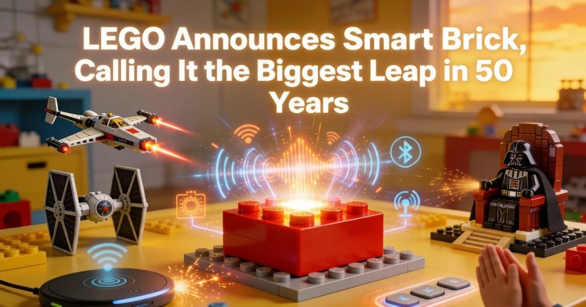 LEGO Announces Smart Brick, Calling It the Biggest Leap in 50 Years