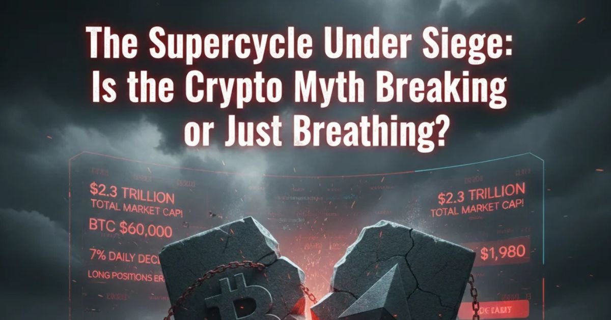 The Supercycle Under Siege: Is the Crypto Myth Breaking or Just Breathing?