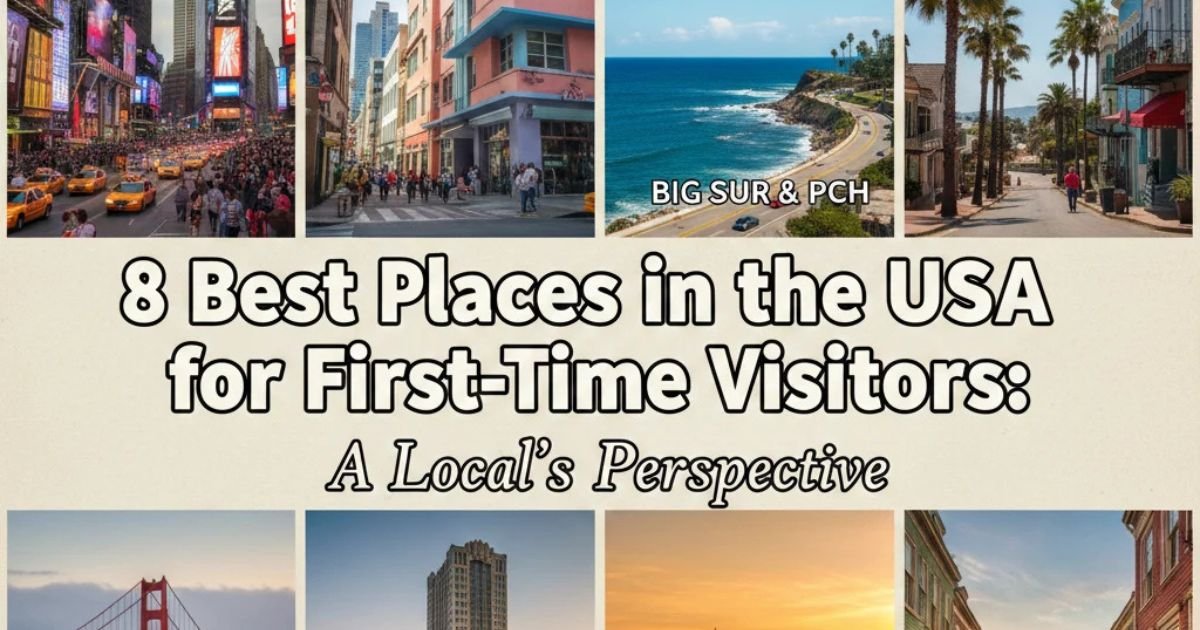 8 Best Places in the USA for First-Time Visitors: A Local's Perspective