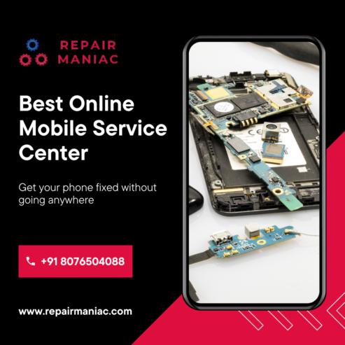 Online Mobile Service Center with Home Pick Up and Drop Service