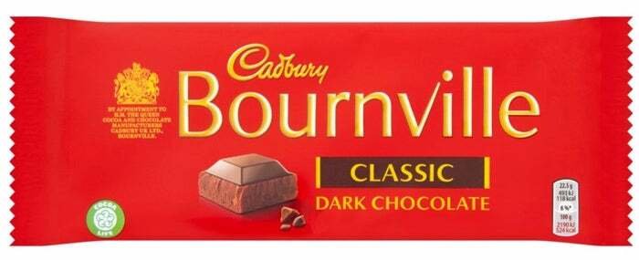 Order Online Cadbury Bournville Classic Dark Chocolate Bar