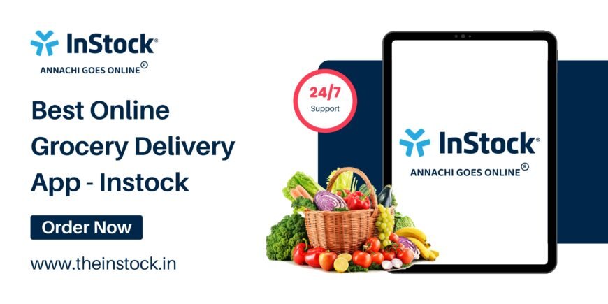 Best Online Grocery Delivery App – Instock