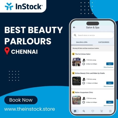 Discover Top Beauty Parlours in Chennai with InStock: Your Ultimate Beauty Guide!