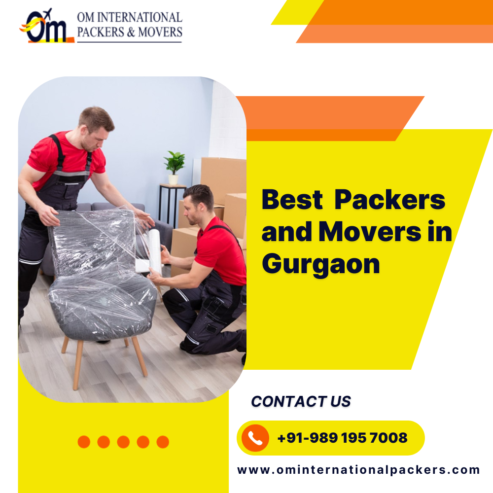 Om International Packers & Movers – Elevating Your Gurgaon Move with Expertise
