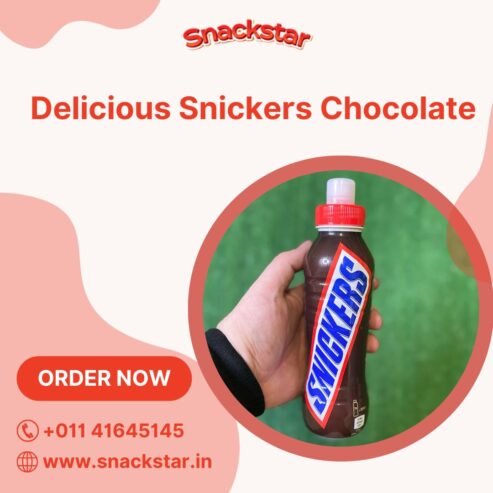 Taste the Deliciousness of All-New Snickers Chocolate Milk