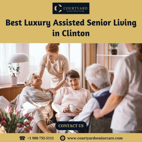 Best Luxury Assisted Senior Living in Clinton | Courtyard Luxury Senior Living