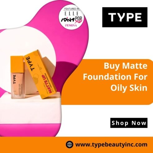 Buy Online Matte Foundation For Oily Skin