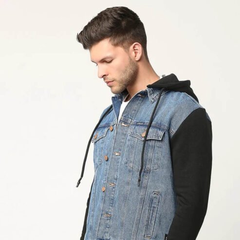 Style Meets Comfort: LoveGen’s Denim Jacket with Hoodie