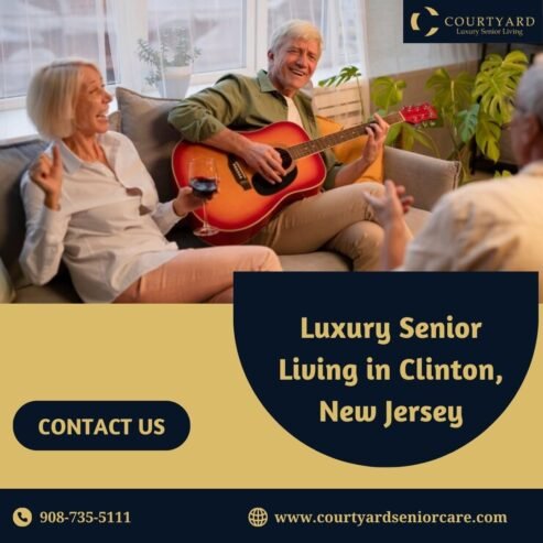 Luxury Senior Living in Clinton, New Jersey – Courtyard Luxury Senior Living