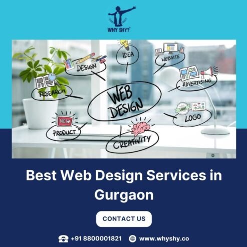 Best Web Design Services in Gurgaon – Why Shy