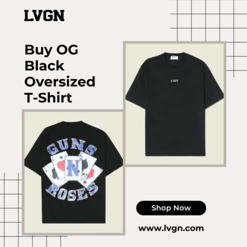 Buy OG Black Oversized T-Shirt – LVGN