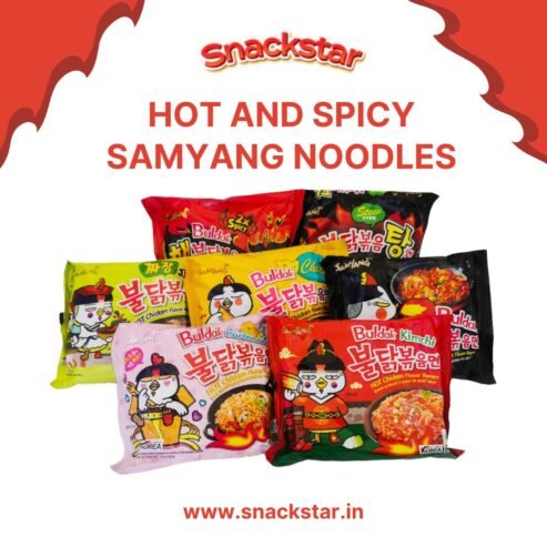 Buy Samyang Noodles from Snackstar: Spicy Delight!