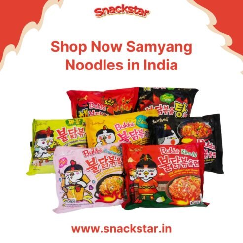 Shop Now Samyang Noodles in India – Snackstar