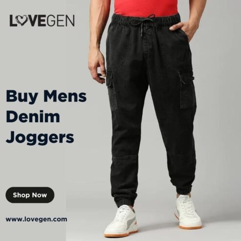 Buy Mens Denim Joggers Online at Best Price in India – Lovegen