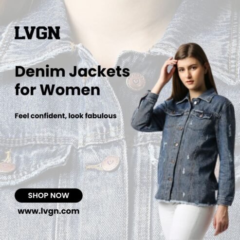 Elevate Your Style with Lvgn Denim Jackets for Women
