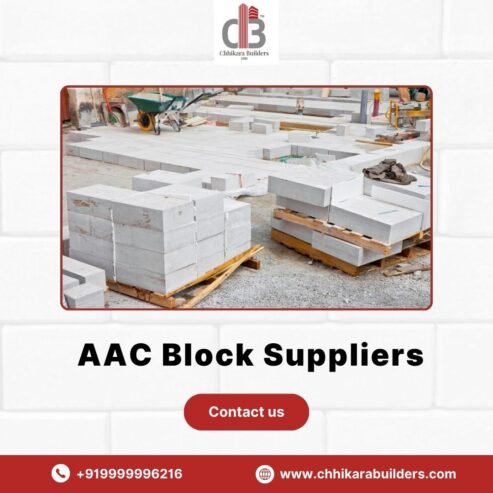 Top-Quality AAC Block Suppliers Near You