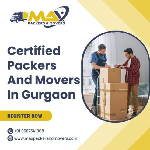 Certified Packers and Movers in Gurgaon