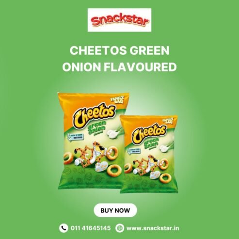 Buy Cheetos Green Onion Flavoured Online at Snackstar