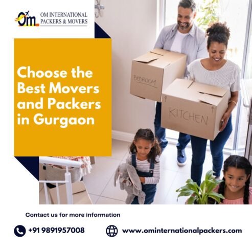 Choose the Best Movers and Packers in Gurgaon