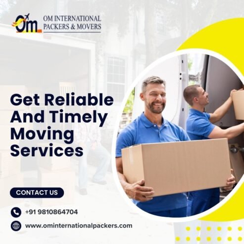 Get Reliable and Timely Moving Services