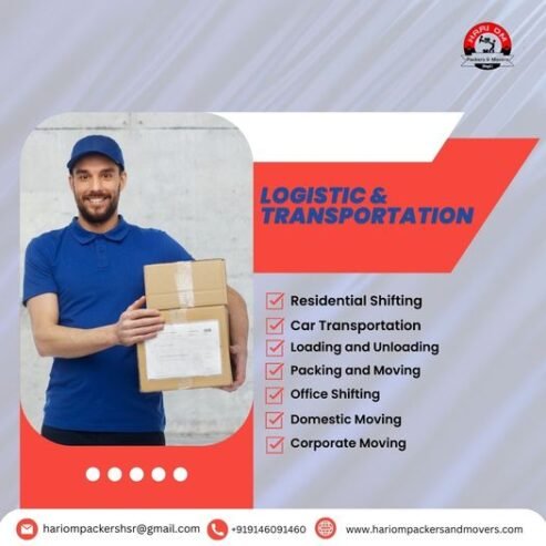 Trusted Movers and Packers in Jind