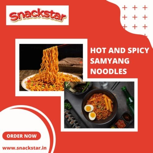 Indulge in Bold Flavors: Samyang Noodles at Snackstar