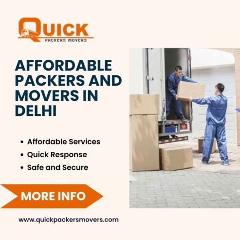 Affordable Packers and Movers in Delhi