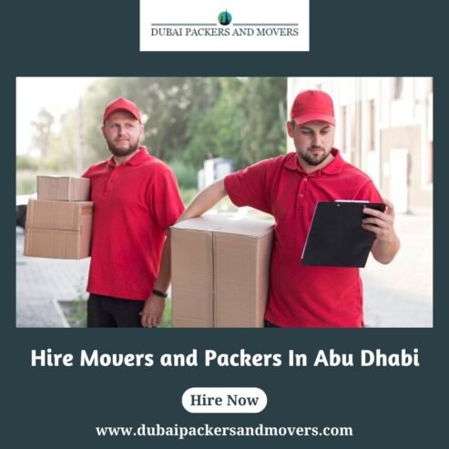 Hire Movers and Packers In Abu Dhabi