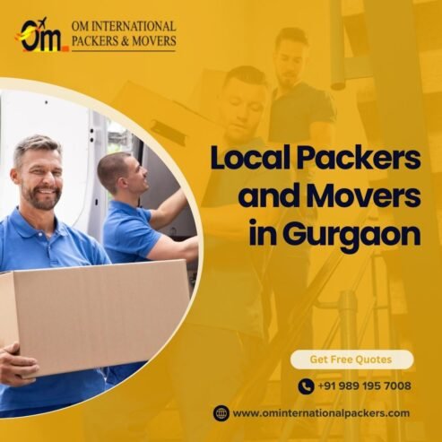 Local Packers and Movers in Gurgaon