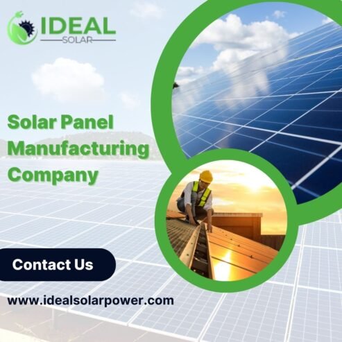 Leading Solar Panel Manufacturing Company: Ideal Solar Power