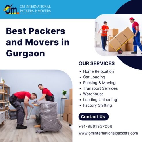 Best packers and movers in Gurgaon