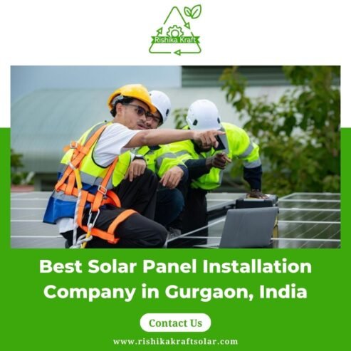 Best Solar Panel Installation Company in Gurgaon, India