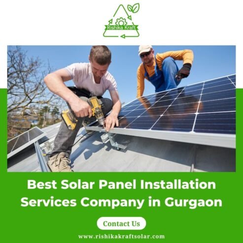 Best Solar Panel Installation Services Company in Gurgaon