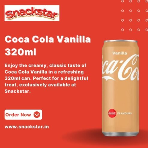 Buy Coca Cola Vanilla 320ml at Snackstar