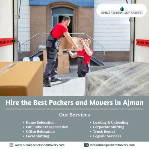 Hire the Best Packers and Movers in Ajman – Dubai Packers and Movers