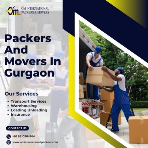 OM International Packers and Movers in Gurgaon