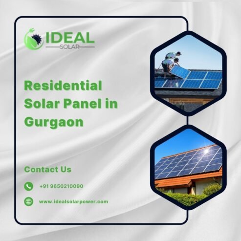 Leading Residential Solar Panel in Gurgaon- Ideal Solar Power