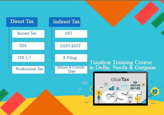 GST Course in Delhi, 110073, [GST Update 2024] by SLA. GST and Accounting Institute, Taxation and Tally Prime Institute in Delhi, Noida, July Offer’24 [ Learn New Skills of Accounting, ITR and Finance for 100% Job] in HDFC Bank.