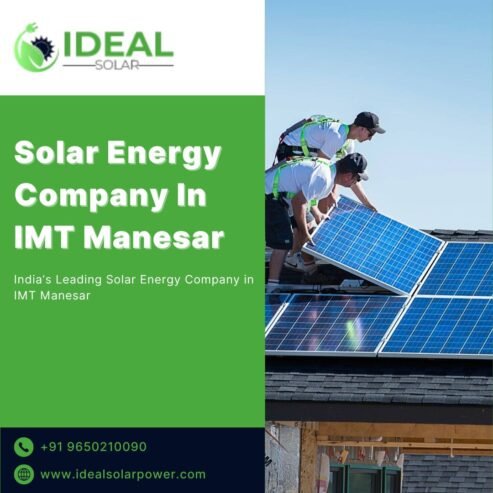 Solar Energy Company In IMT Manesar- Ideal Solar Power