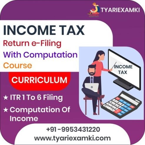 Income Tax Return E-Filing Course
