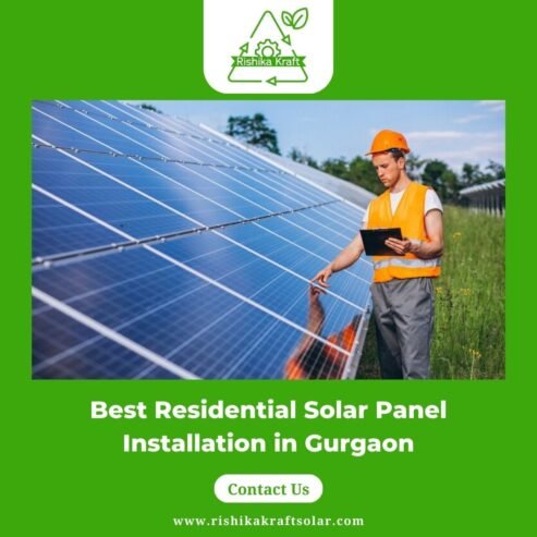 Best Residential Solar Panel Installation in Gurgaon