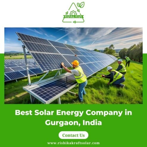 Best Solar Energy Company in Gurgaon, India – Rishika Kraft Solar