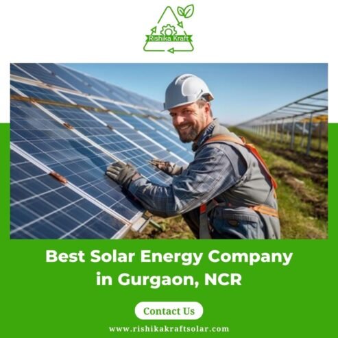 Best Solar Energy Company in Gurgaon, NCR – Rishika Kraft Solar