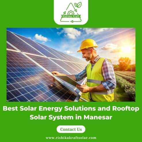 Best Solar Energy Solutions and Rooftop Solar System in Manesar