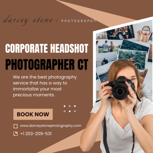 Professional Corporate Headshot Photographer CT | Build Your Brand Image