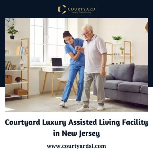 Courtyard Luxury Assisted Living Facility in New Jersey