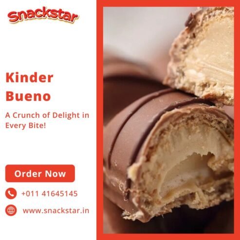 Indulge Your Sweet Tooth with Snackstar’s Kinder Bueno