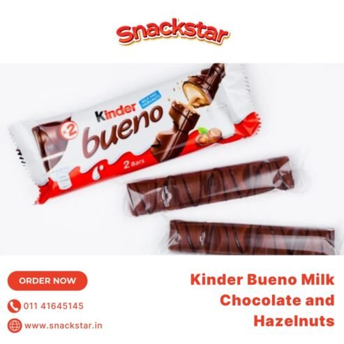 Satisfy your cravings with Snackstar’s Kinder Bueno