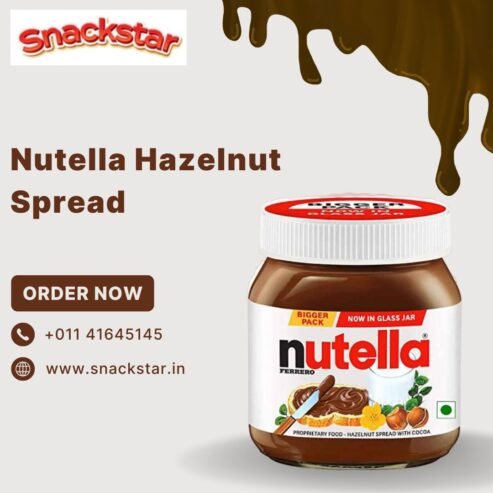 Indulge in Snackstar’s Nutella Hazelnut Spread