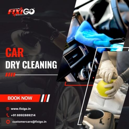Best Car Dry Cleaning Services at Home